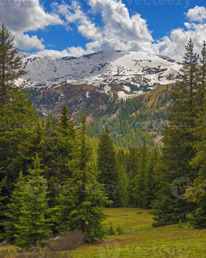 vue sur les montagnes du colorado photo