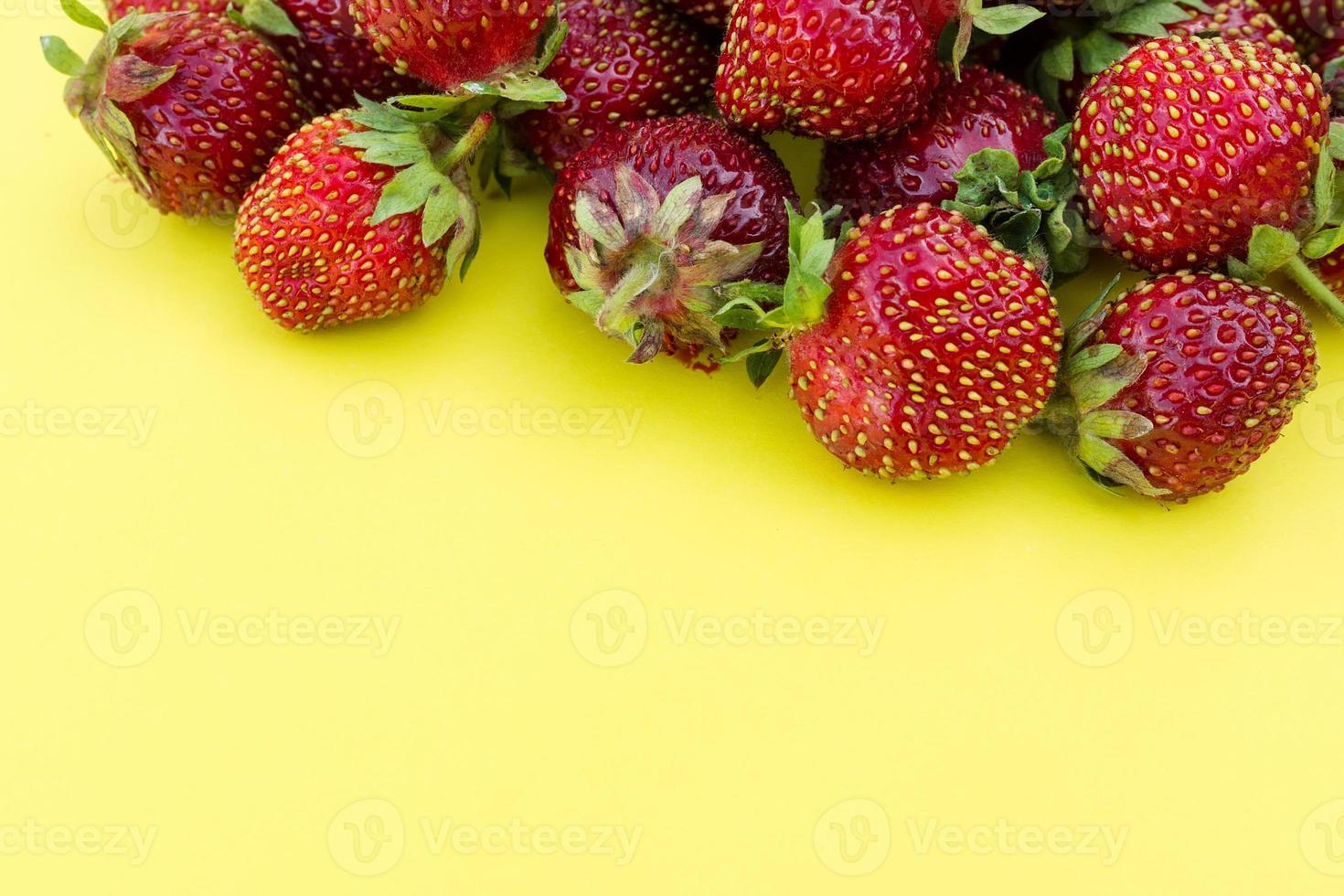 fraise fraîche mûre photo