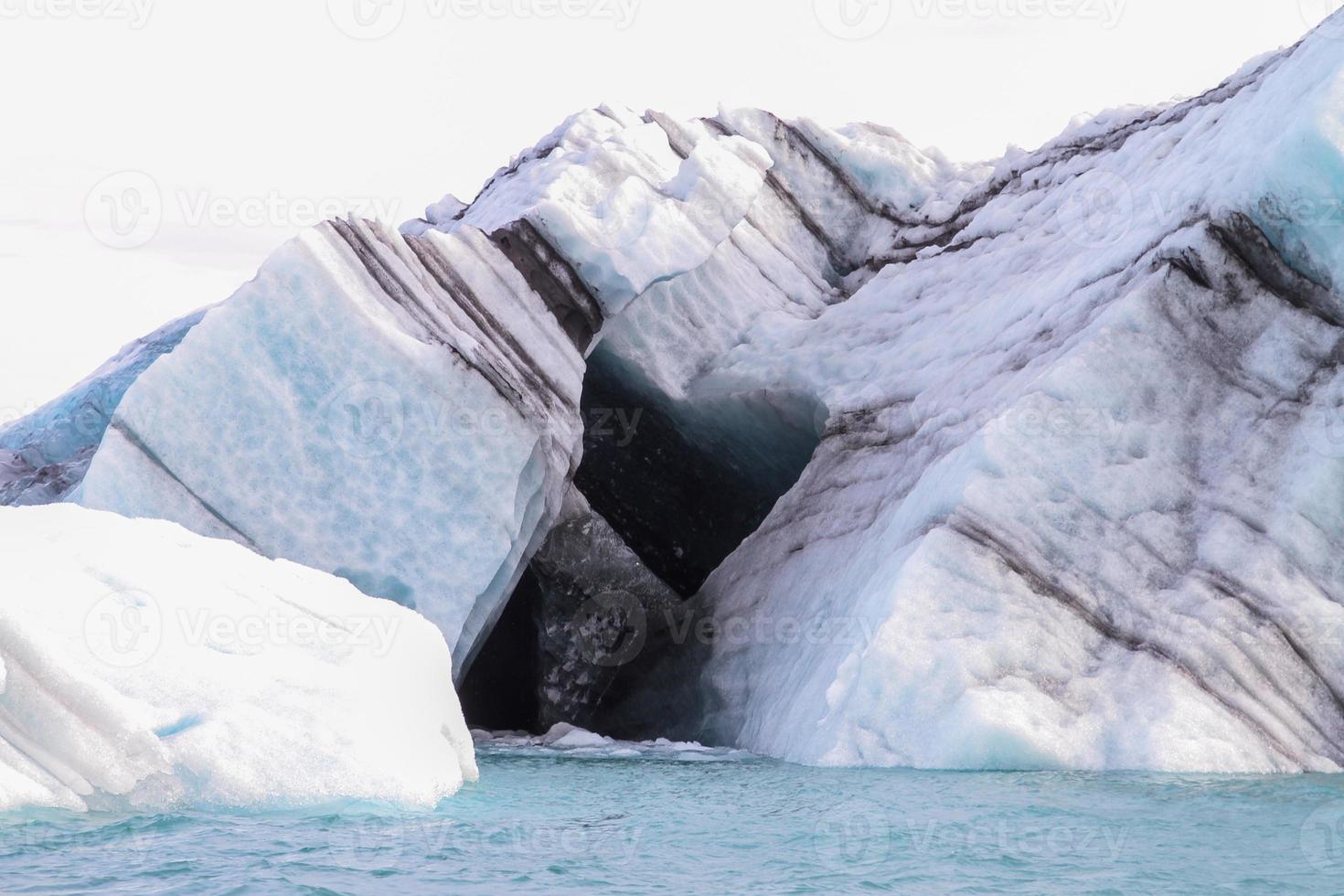 le cœur dans l'iceberg photo