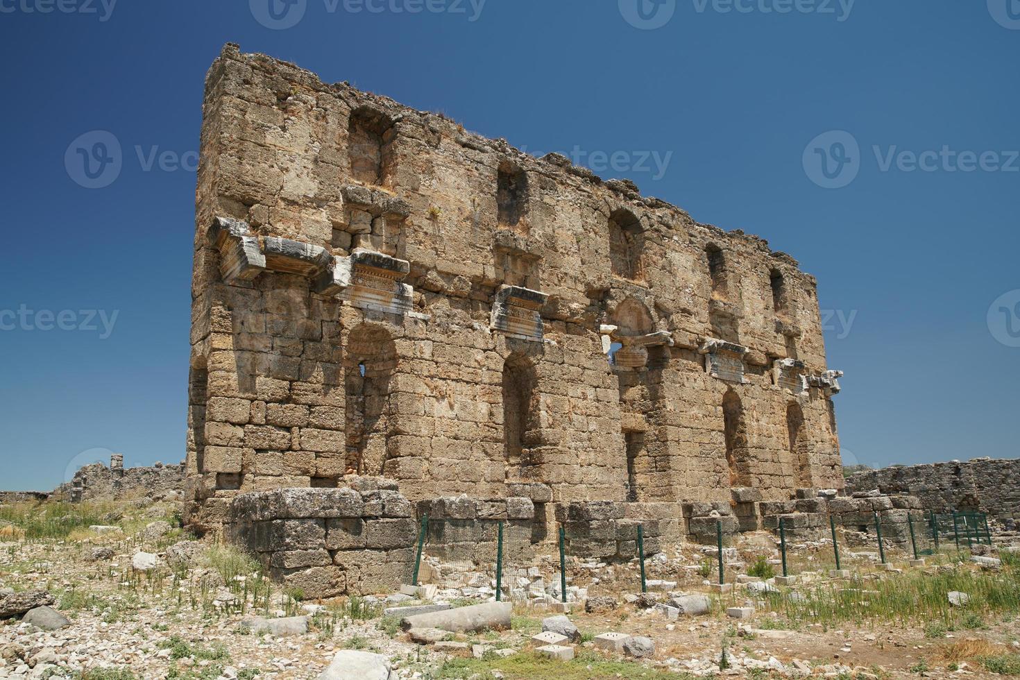 ancienne ville d'aspendos à antalya, turkiye photo