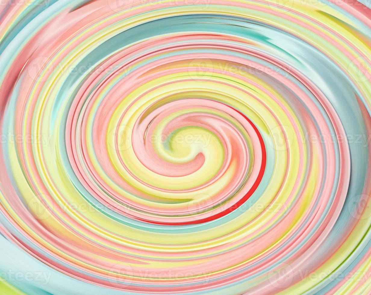 abstrait multicolore avec tourbillon. couleurs pastels. toile de fond printemps, été photo