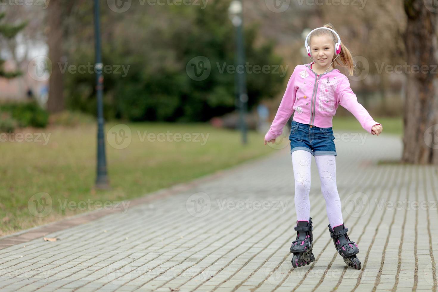 petite vue de patineur photo