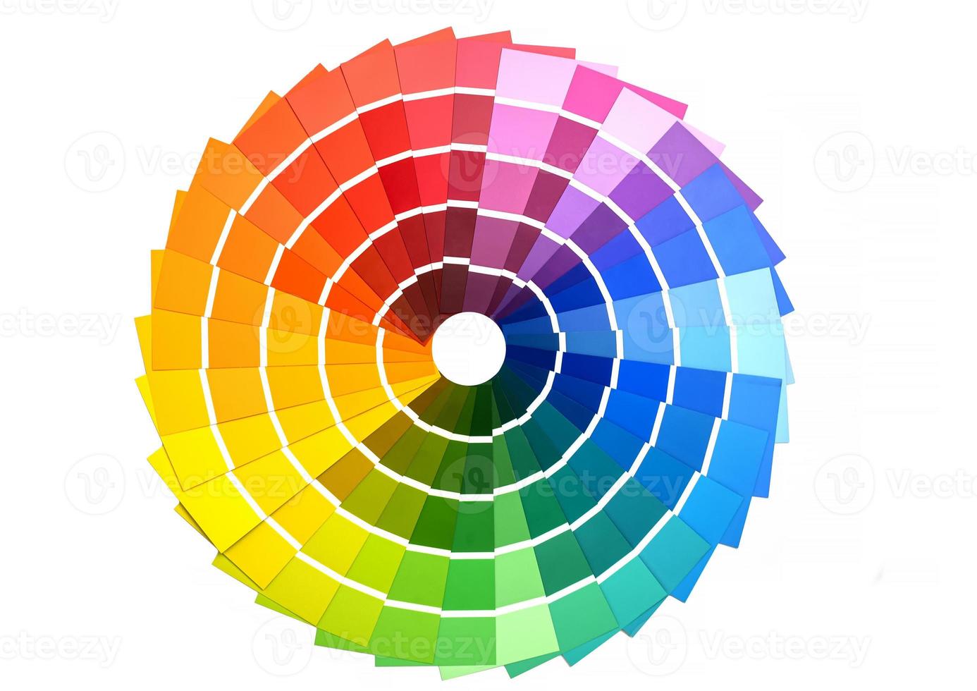 palette de cartes de couleurs, échantillons pour la définition des couleurs. guide des échantillons de peinture, catalogue couleur. photo en gros plan.