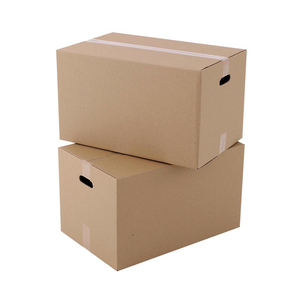 boîte ou emballage en carton 3d photo