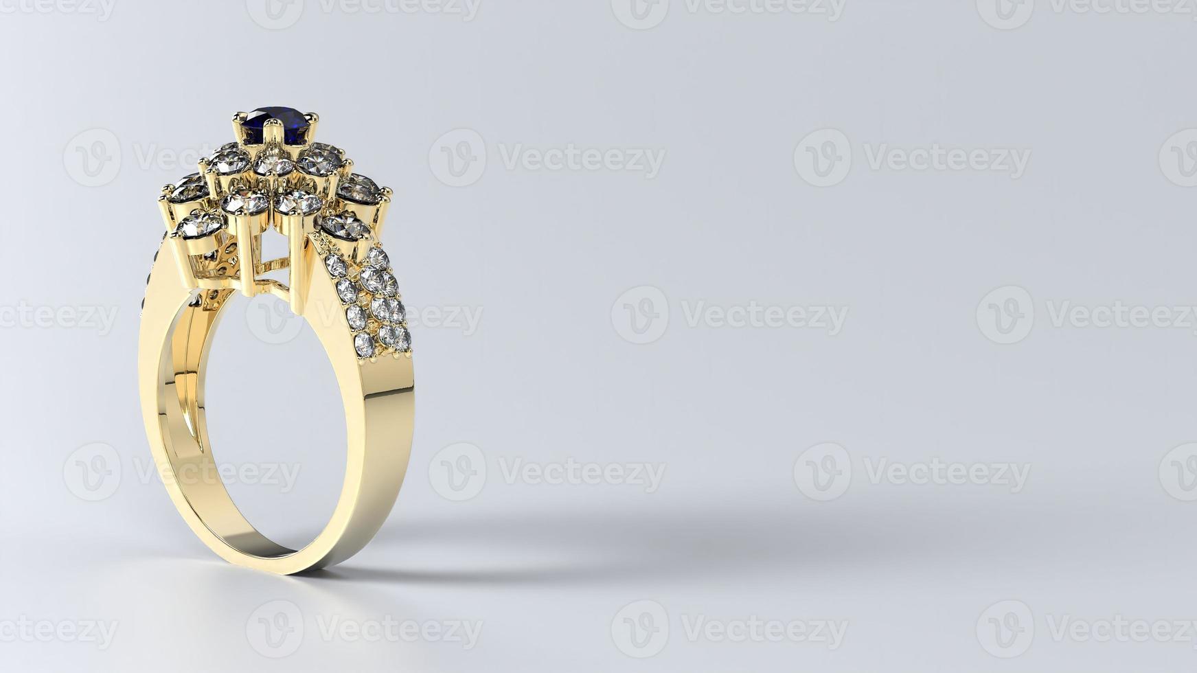 mariage, bague, or, argent, diamant, fiançailles, mode, mariage, pierre, rendu 3d photo