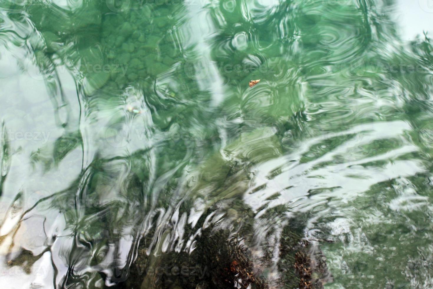 beau fond d'eau verte photo