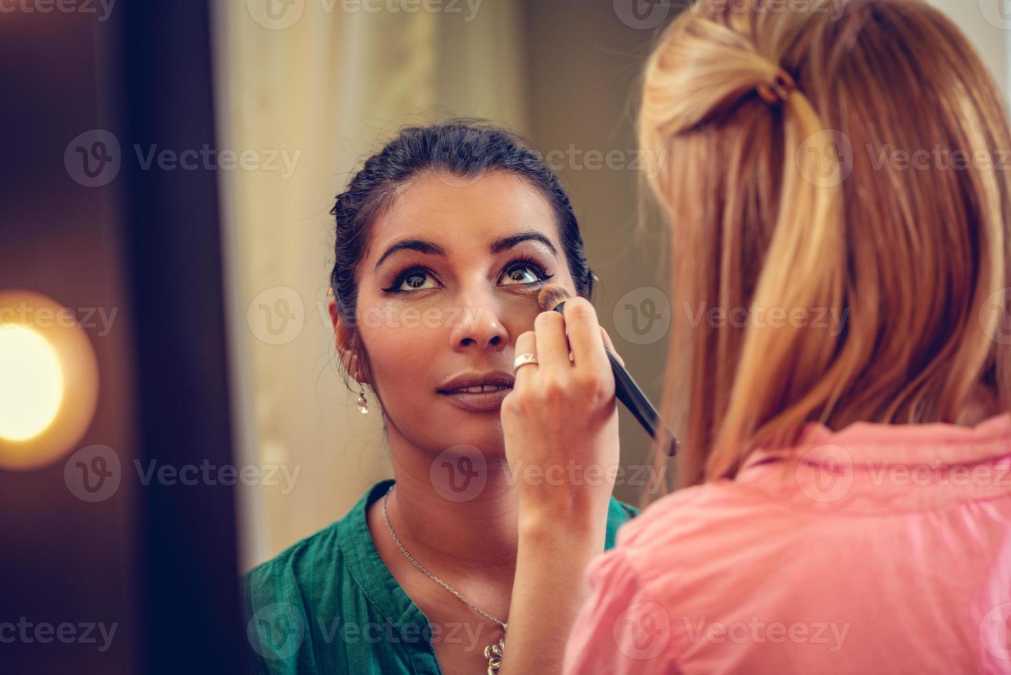 contour du visage parfait photo