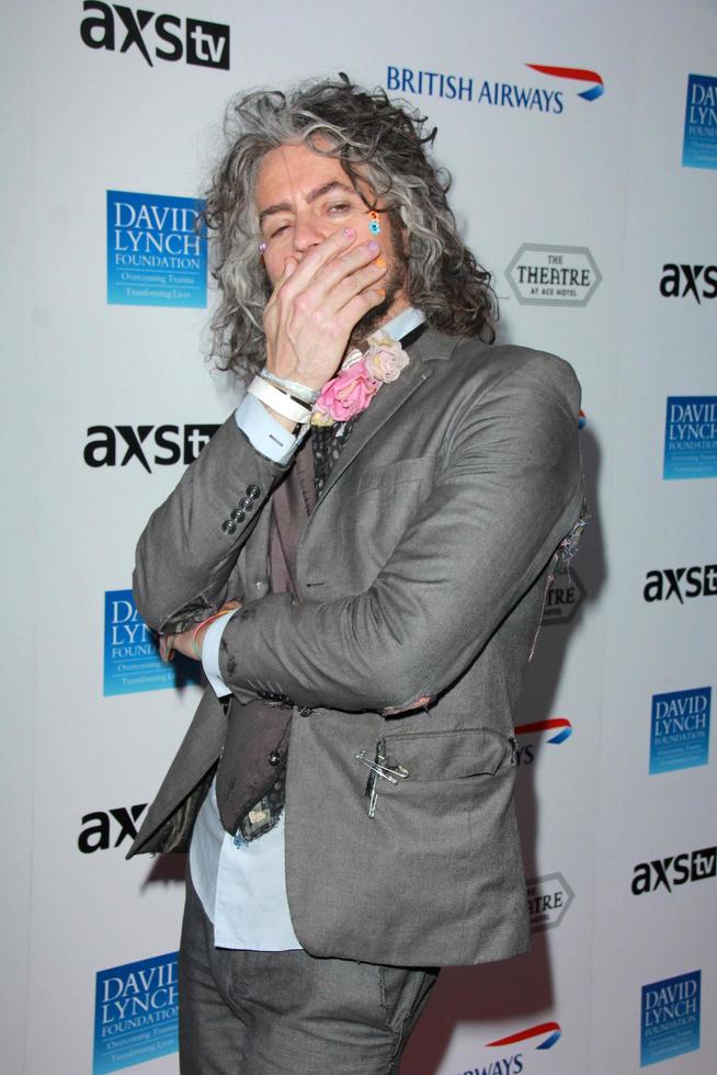 Los angeles, 1er avril - wayne coyne à la musique de david lynch à l'hôtel ace le 1er avril 2015 à los angeles, ca photo