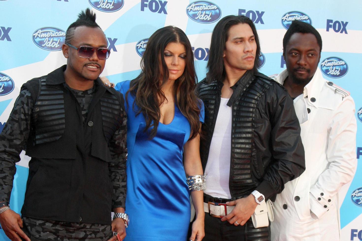 Black Eyed Peas arrivant à la finale de la saison 8 de l'idole américaine au nokia theatre de los angeles, ca le 20 mai 2009 photo