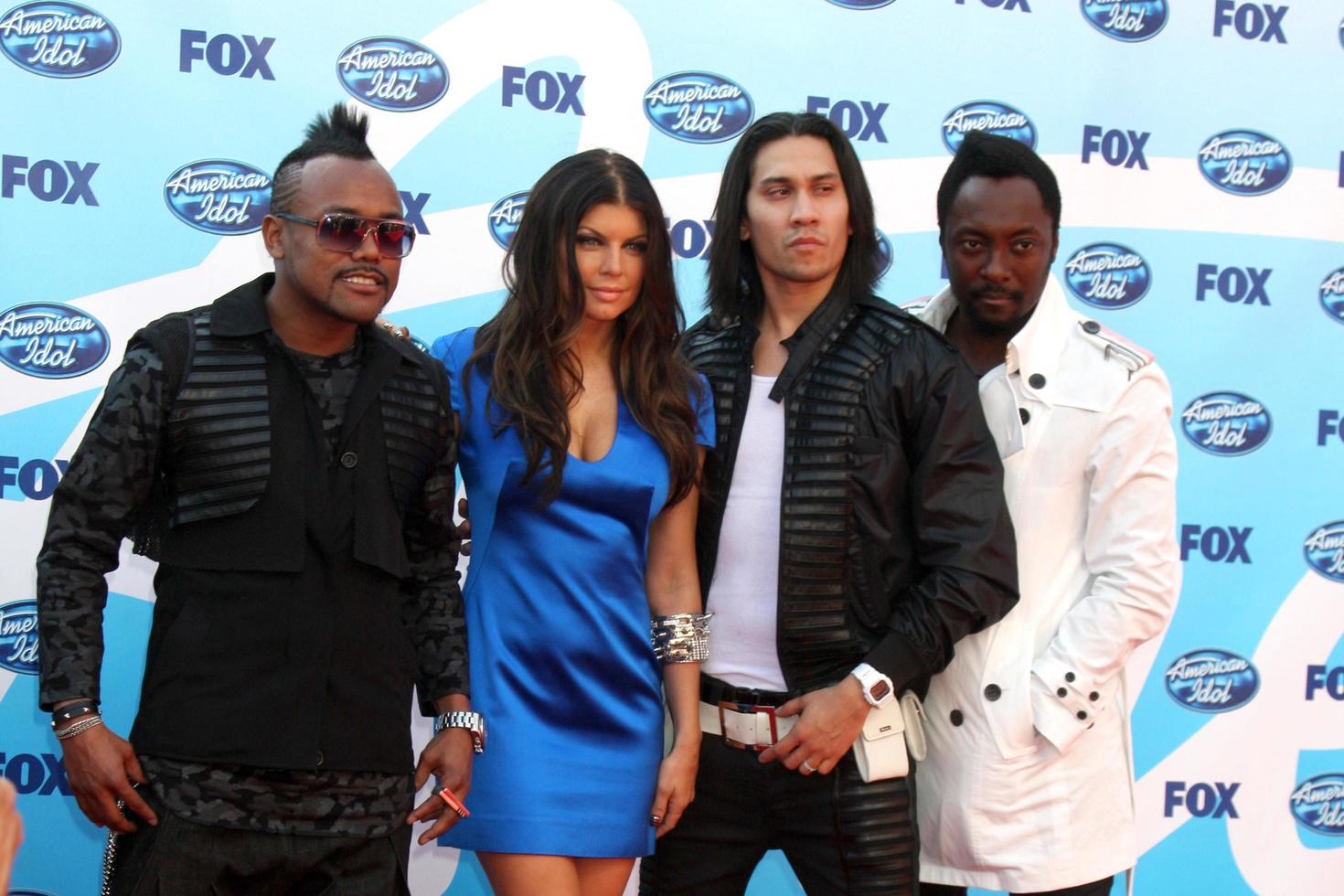 Black Eyed Peas arrivant à la finale de la saison 8 de l'idole américaine au nokia theatre de los angeles, ca le 20 mai 2009 photo