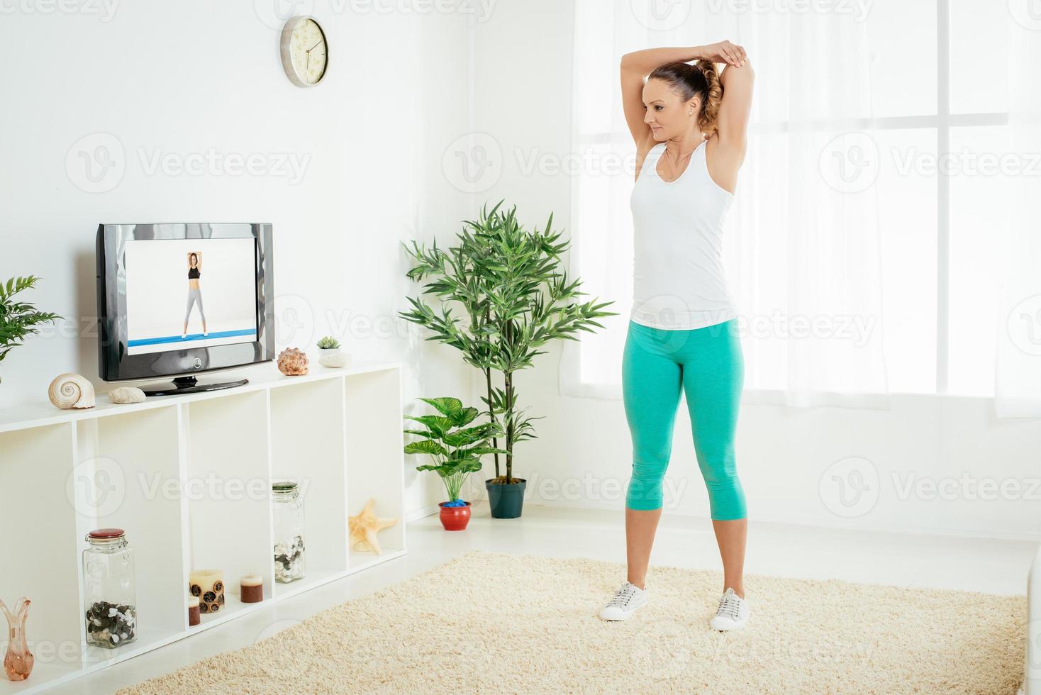 voir les exercices d'étirement photo