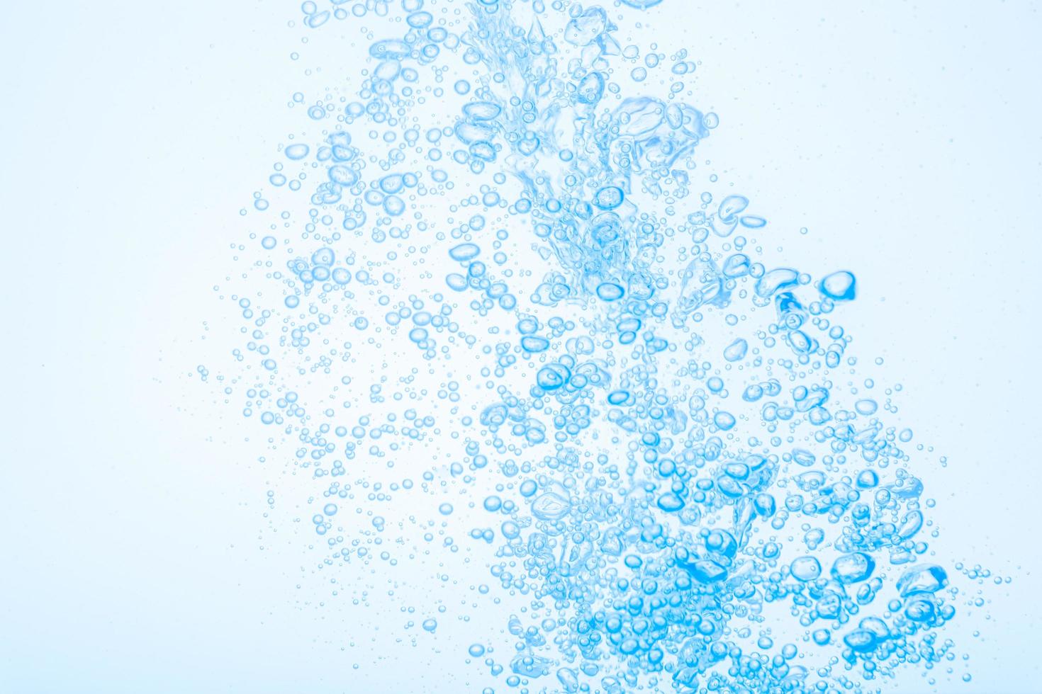 bulles dans l'eau photo