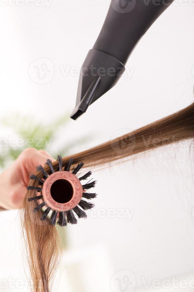 chez le coiffeur. photo