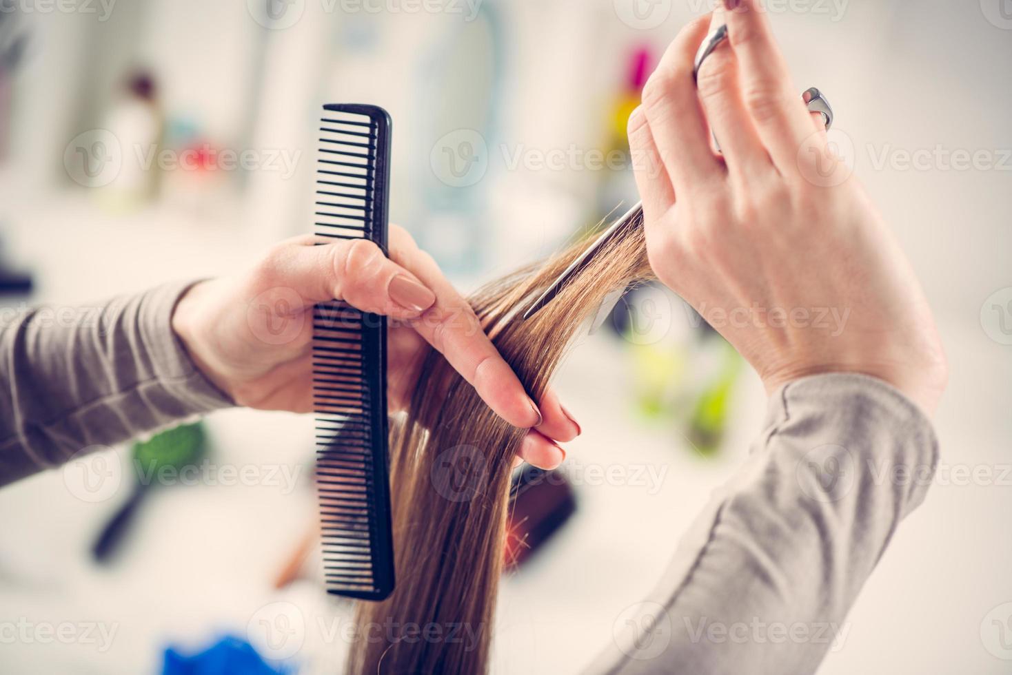 coupe de cheveux vue photo