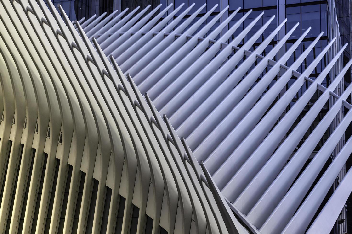 New York City, 2020 - gros plan de l'architecture métallique photo