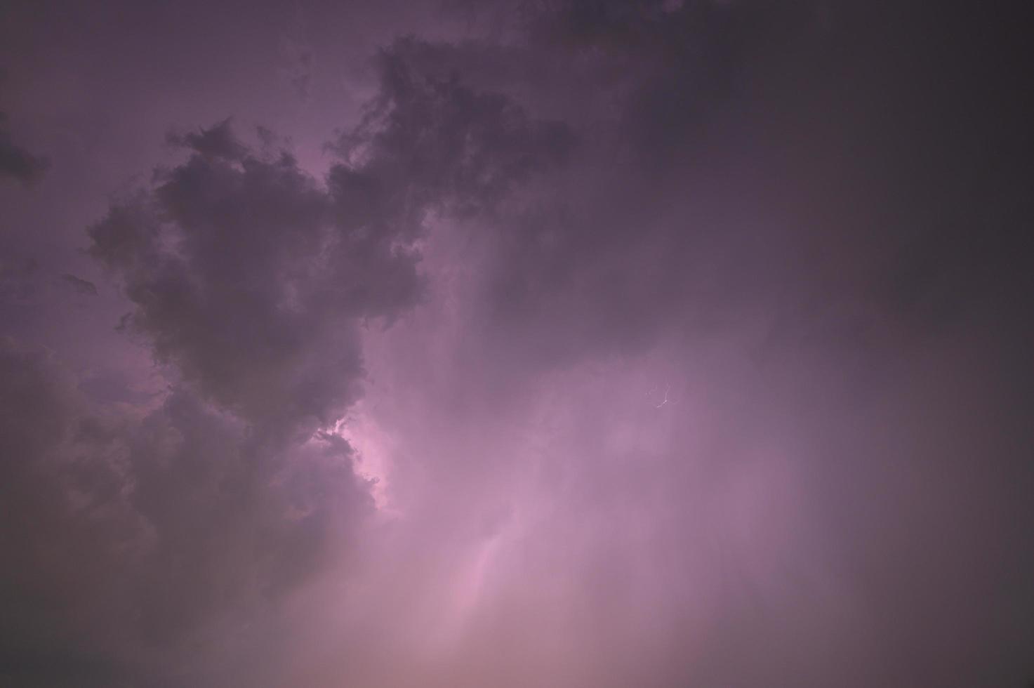 vue du ciel la nuit photo