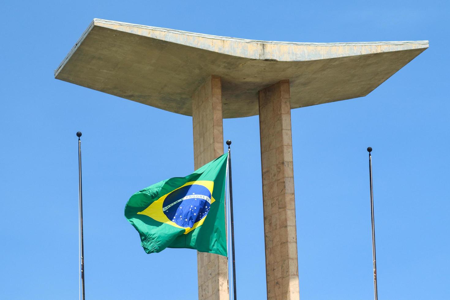 rio de janeiro, rj, brésil, 2022 - monument aux morts de la seconde guerre mondiale, construit en 1960 dans le parc flamengo photo