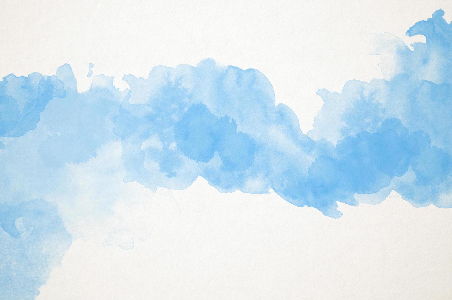 fond de peinture colorée aquarelle bleu abstrait photo