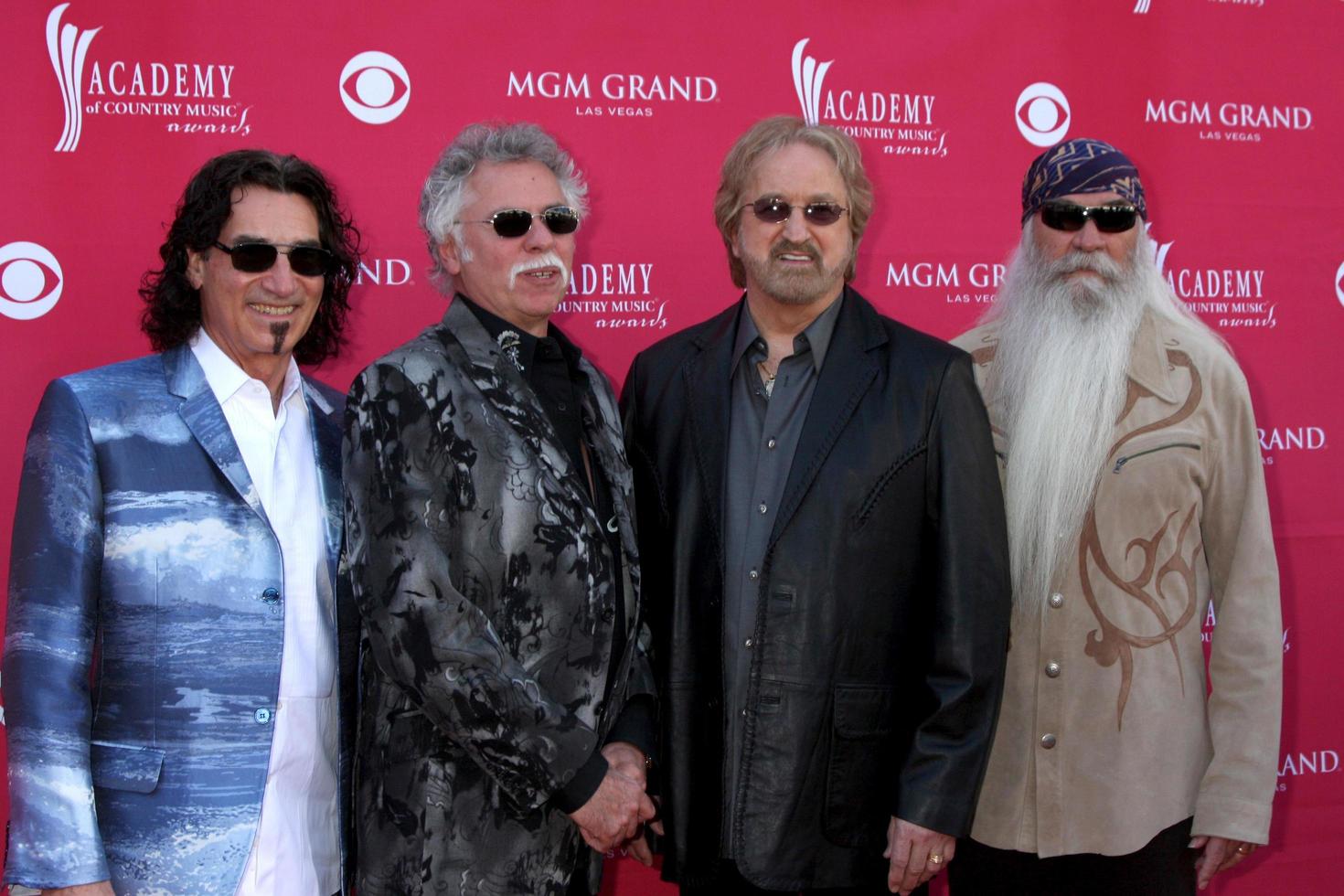 Oak Ridge Boys arrivant à la 44e academy of country music awards au mgm grand arena de las vegas, nv le 5 avril 2009 photo