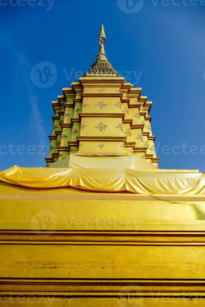 vue sur le temple thaïlandais photo