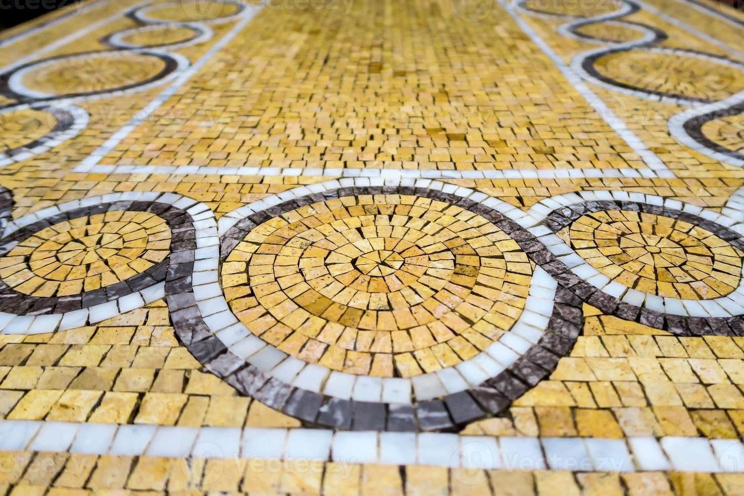 vue sur les carreaux de mosaïque photo