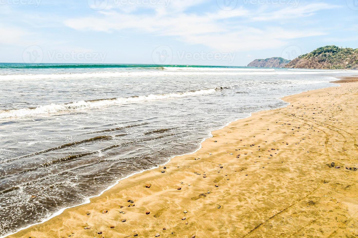 vue sur la plage photo