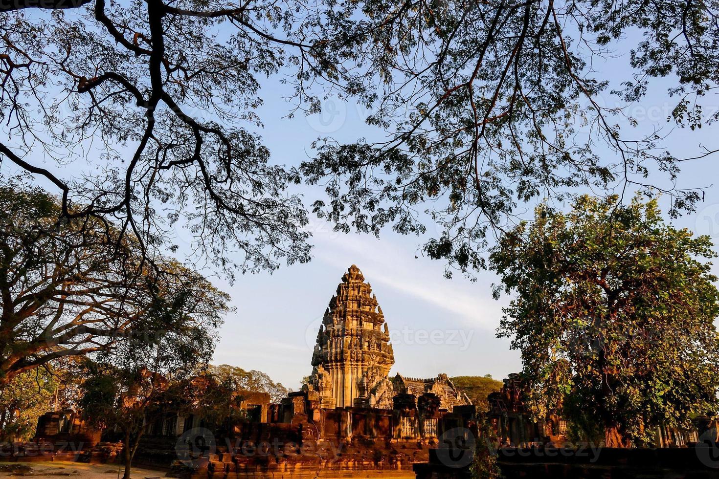 ancien temple bouddhiste en asie de l'est photo