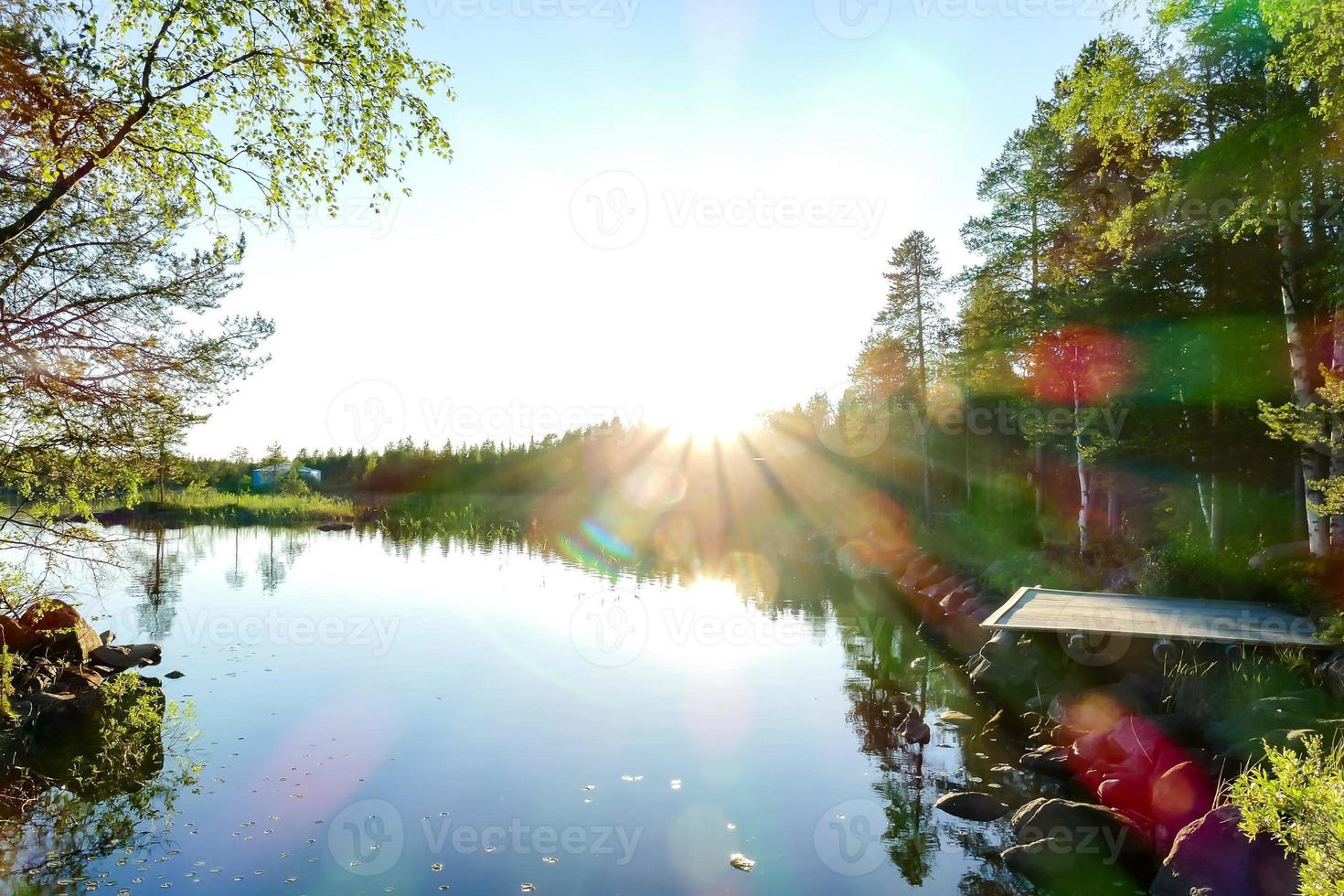 paysage en suède, europe photo