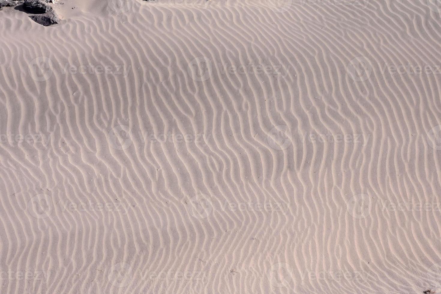 texture des ondulations de sable photo