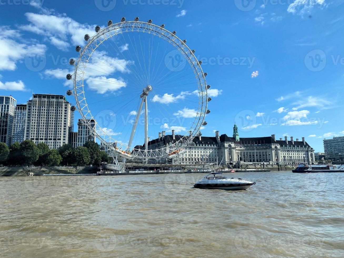 une vue sur la tamise à londres photo