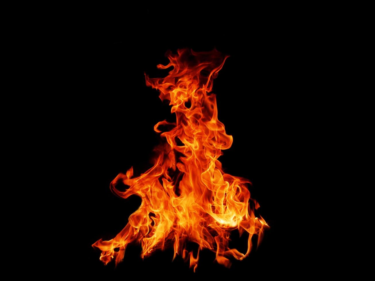 flamme flamme texture pour forme étrange feu fond flamme viande photo