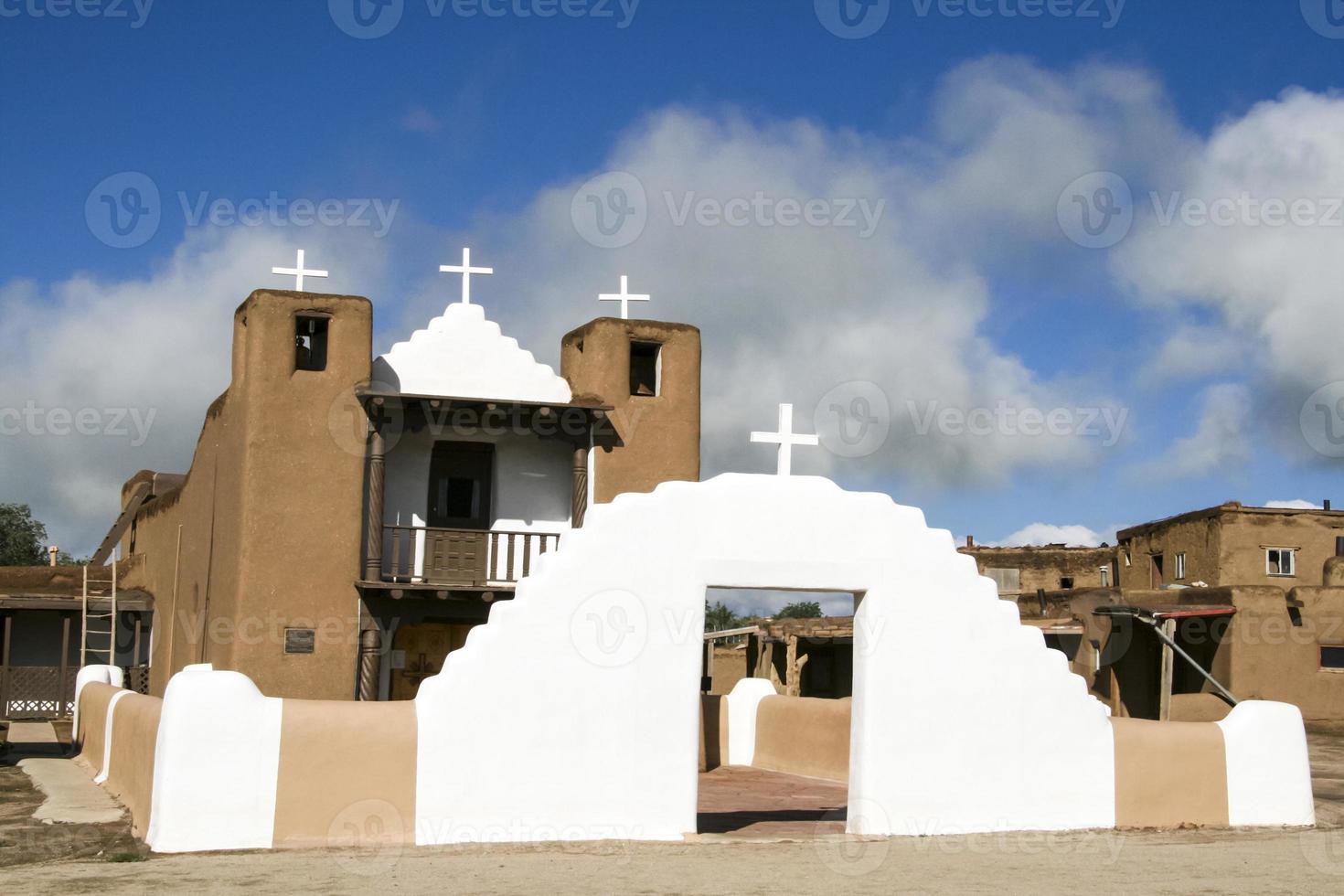 Chapelle San Geronimo à Taos Pueblo, États-Unis photo