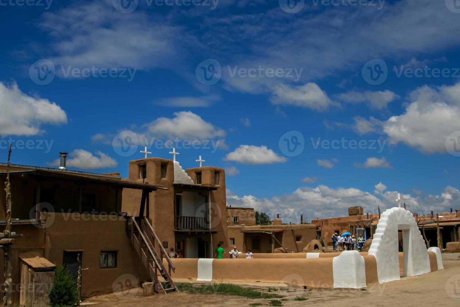 Chapelle San Geronimo à Taos Pueblo, États-Unis photo