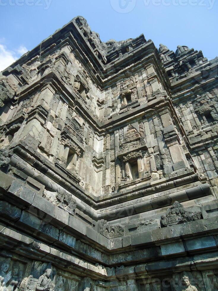 temple candi prambanan près de yogyakarta sur l'île de java, indonésie. photo