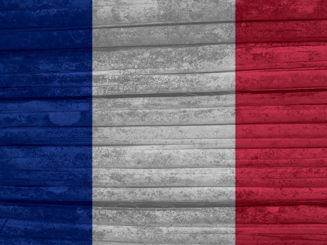 la texture du drapeau français en arrière-plan photo
