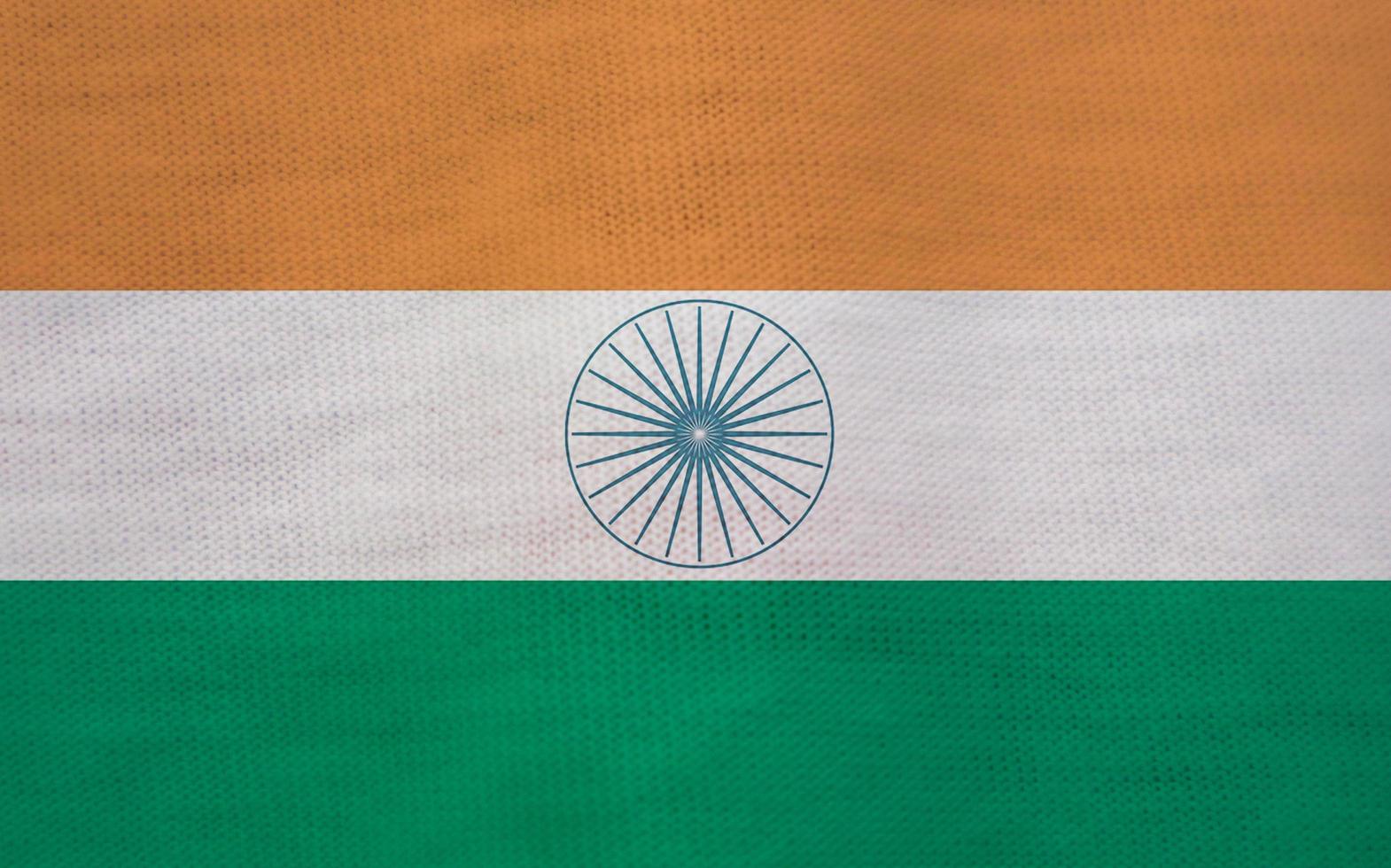 texture du drapeau indien en arrière-plan photo