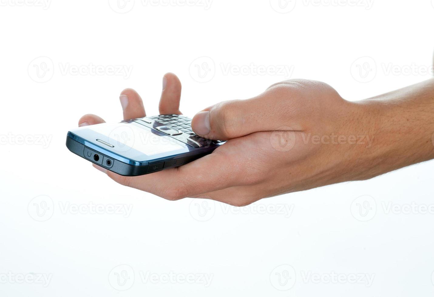 téléphone portable dans la main photo