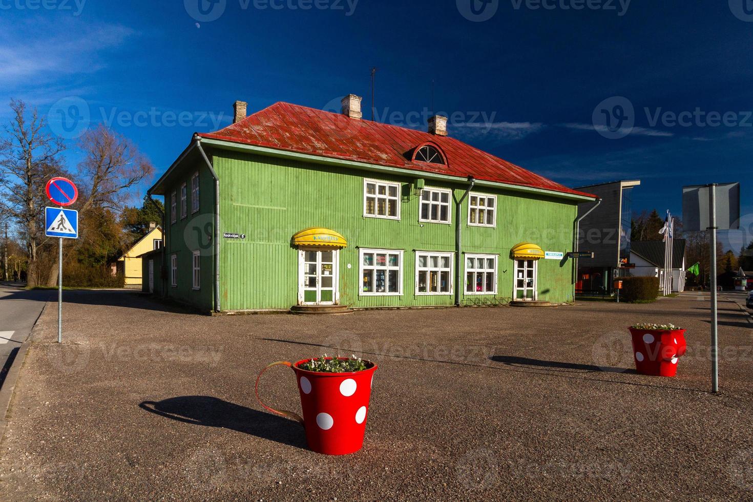 paysages de printemps sur l'île de hiiumaa photo