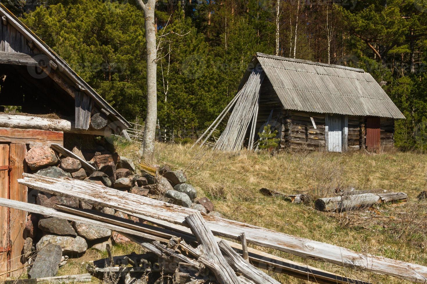 vues printanières de l'île de hiiumaa photo