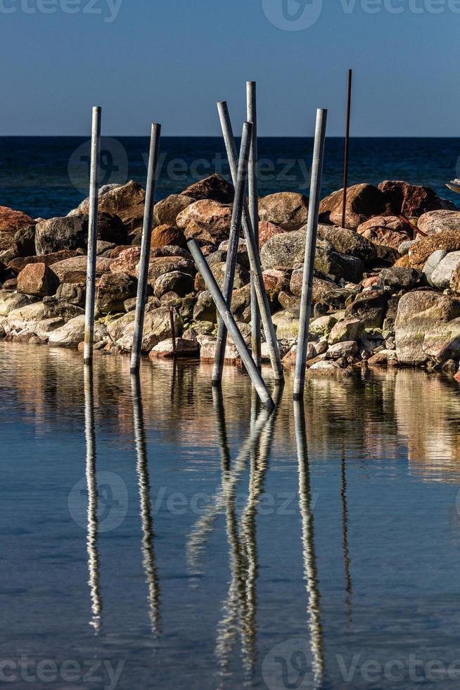 paysages de printemps sur l'île de hiiumaa photo