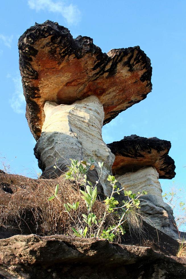 pile de pierre en thaïlande photo