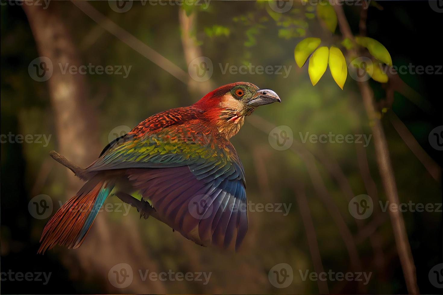 oiseau d'amérique du sud dans l'habitat naturel photo