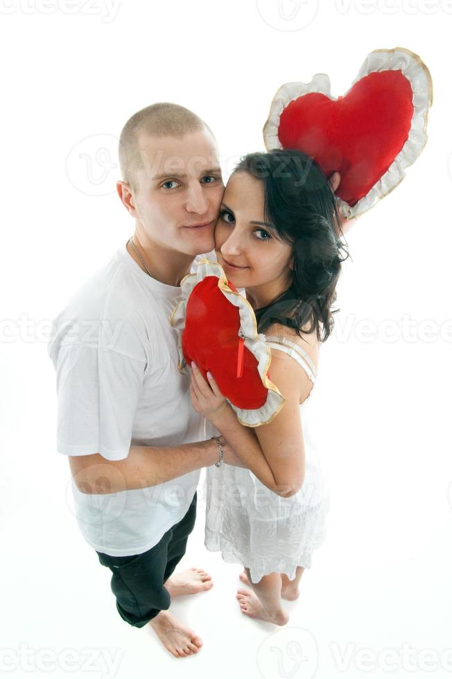 portrait, jeune, couple photo