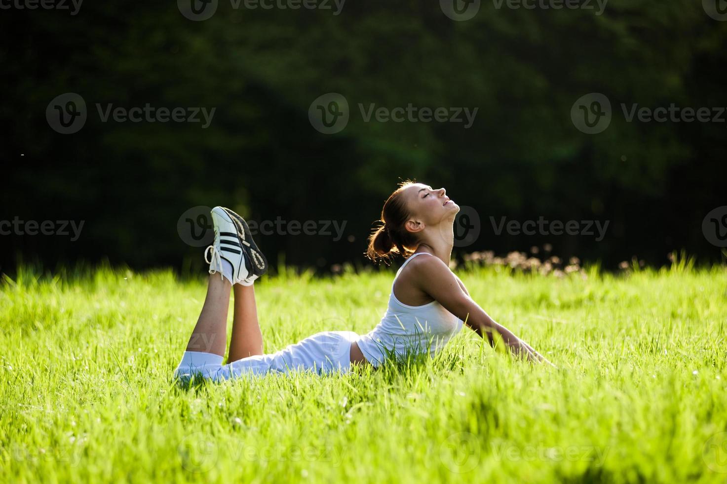 formation de femme sportive photo