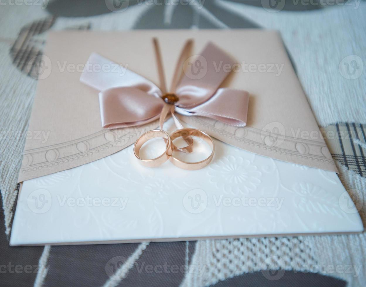 belle invitation de mariage photo