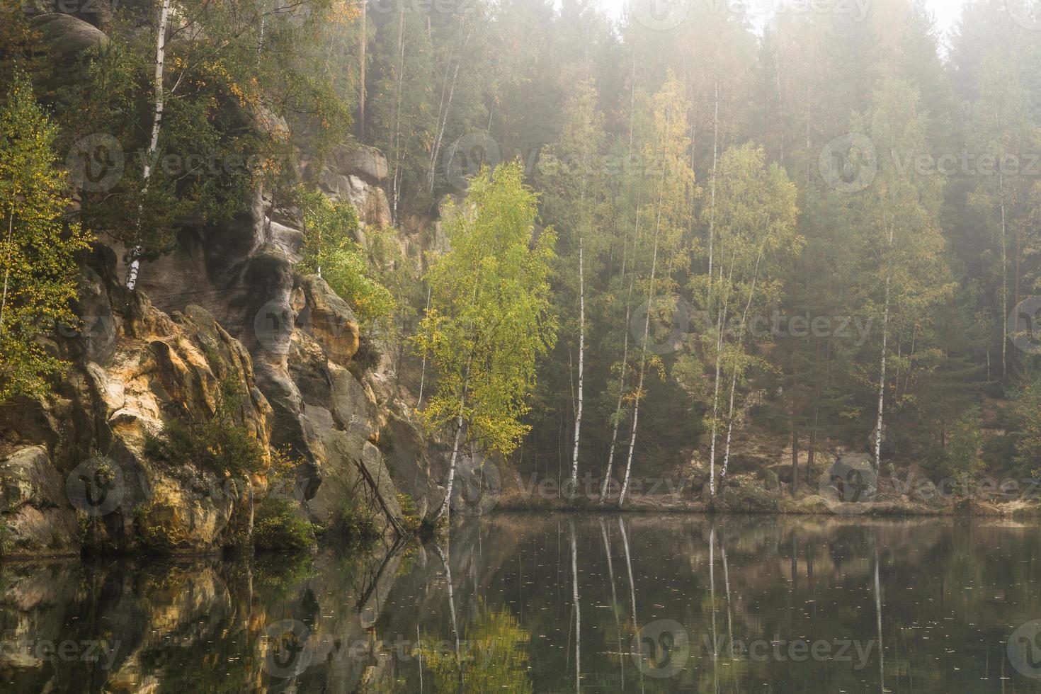 paysages d'automne d'adrspach photo