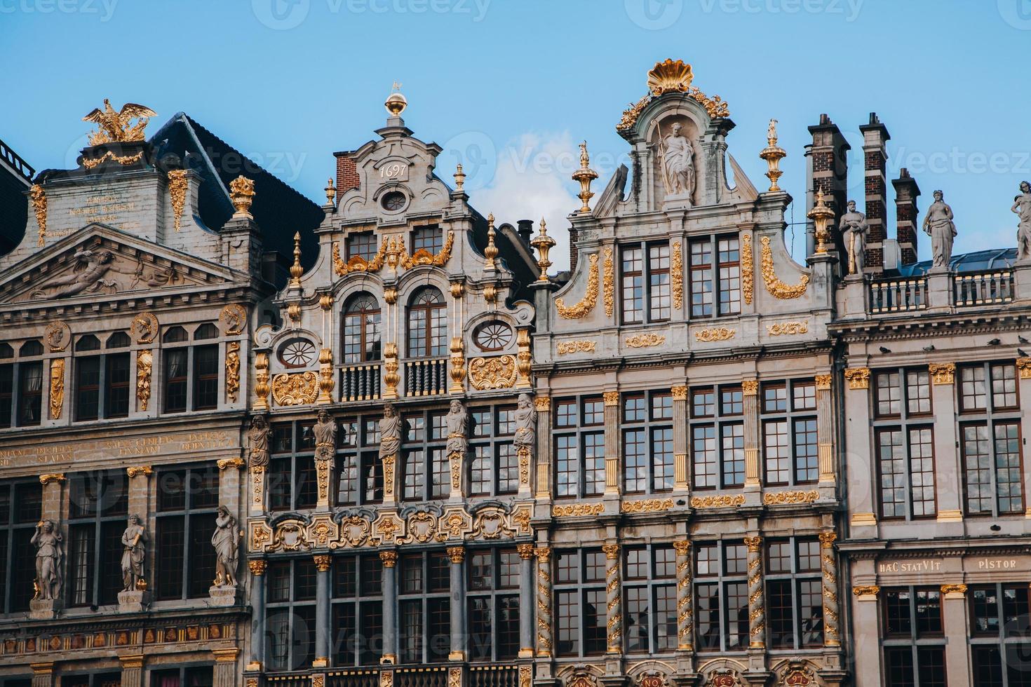 vues de la ville de bruxelles, belgique photo