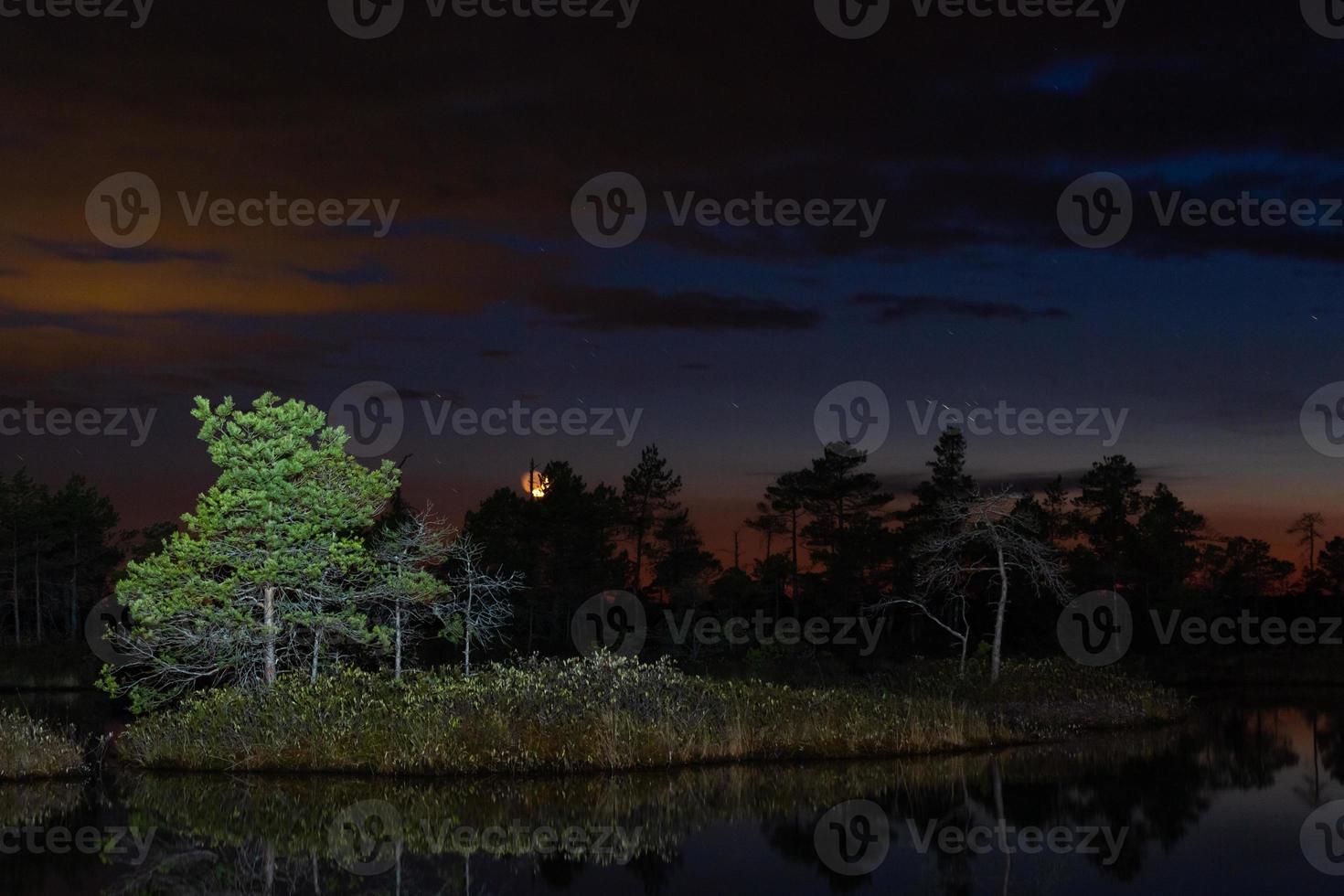 paysages nocturnes en plein air photo