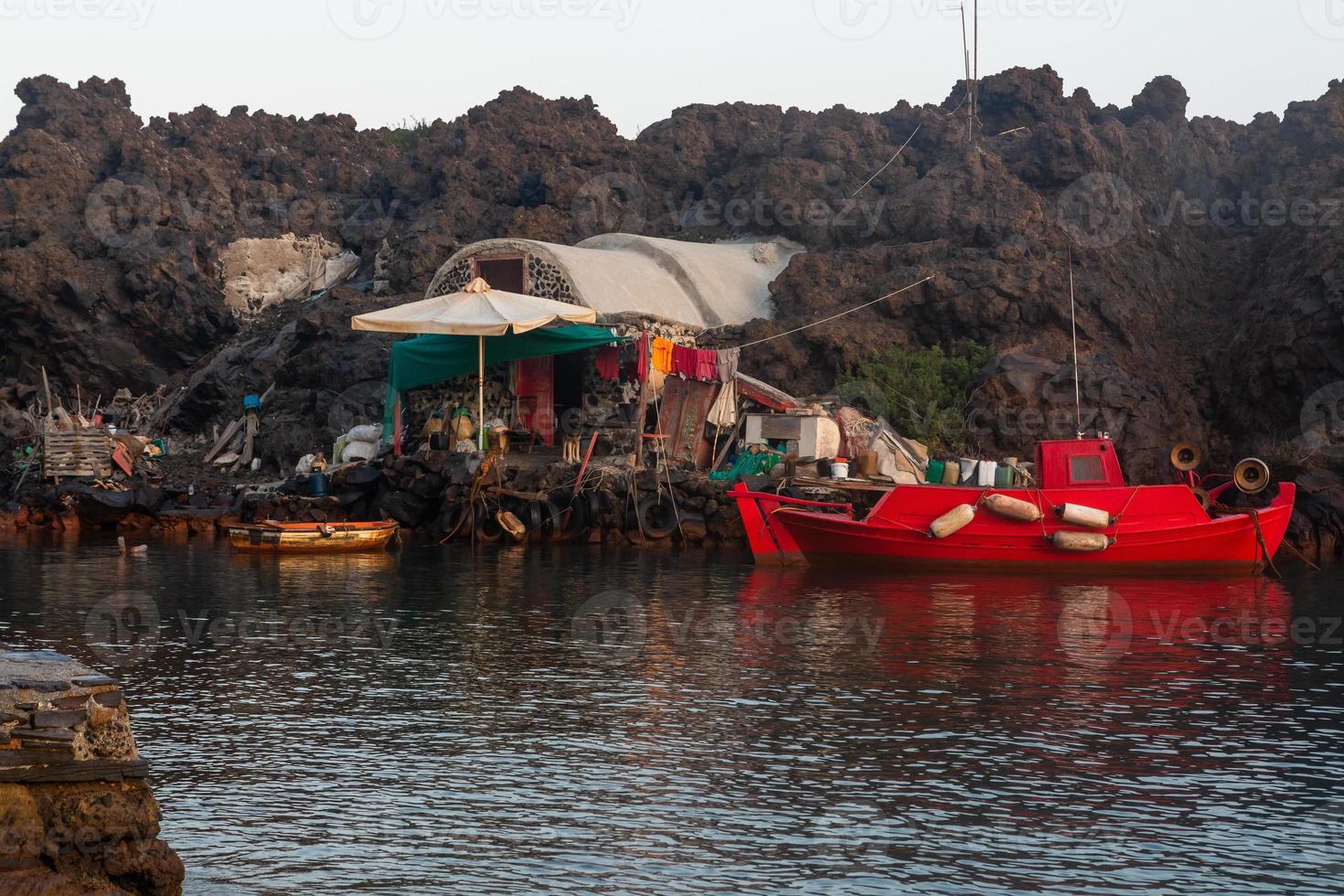 paysages de l'île de palia kameni photo