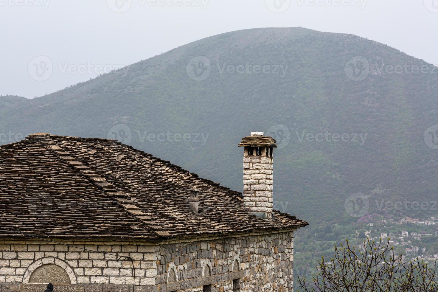 paysages printaniers des montagnes grecques photo